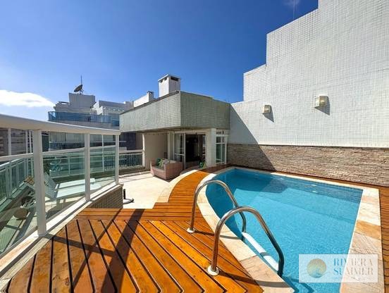 Cobertura com 4 dormitórios à venda, 204 m² por R$ 5.750.000,00 – Riviera Módulo 7 – Bertioga/SP
