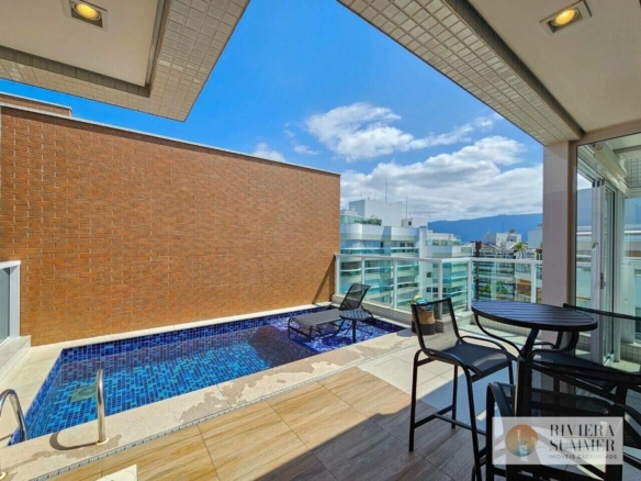 Cobertura com 4 dormitórios à venda, 258 m² por R$ 8.000.000,00 – Riviera Módulo 7 – Bertioga/SP