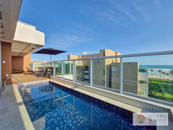 Cobertura com 4 dormitórios à venda, 255 m² por R$ 11.000.000,00 – Riviera Módulo 7 – Bertioga/SP
