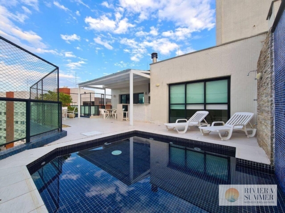 Cobertura com 3 dormitórios à venda, 227 m² por R$ 6.600.000,00 – Riviera Módulo 4 – Bertioga/SP