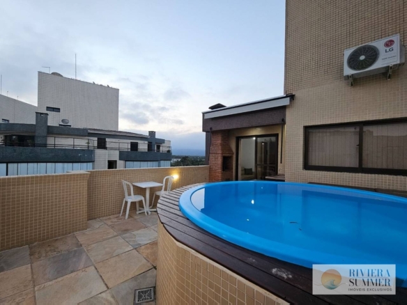 Cobertura com 3 dormitórios à venda, 123 m² por R$ 2.050.000,00 – Riviera Módulo 4 – Bertioga/SP