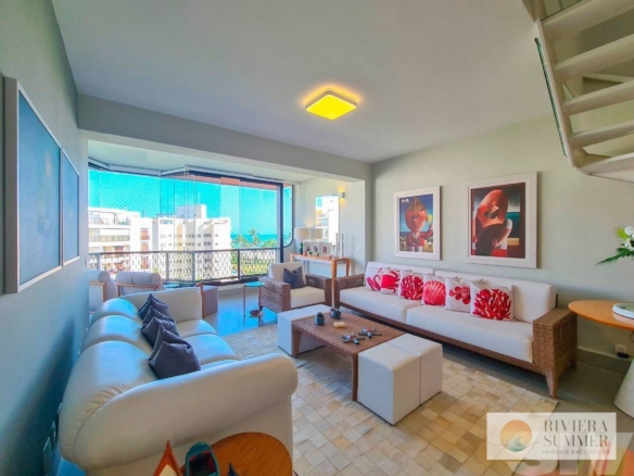 Cobertura com 4 dormitórios à venda, 300 m² por R$ 7.900.000,00 – Riviera Módulo 4 – Bertioga/SP