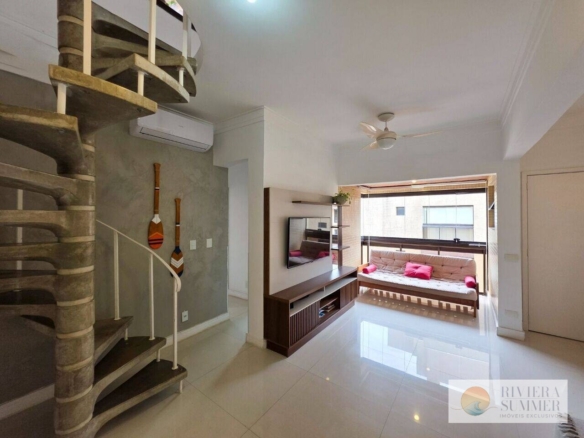 Cobertura com 2 dormitórios à venda, 123 m² por R$ 2.900.000,00 – Riviera Módulo 4 – Bertioga/SP