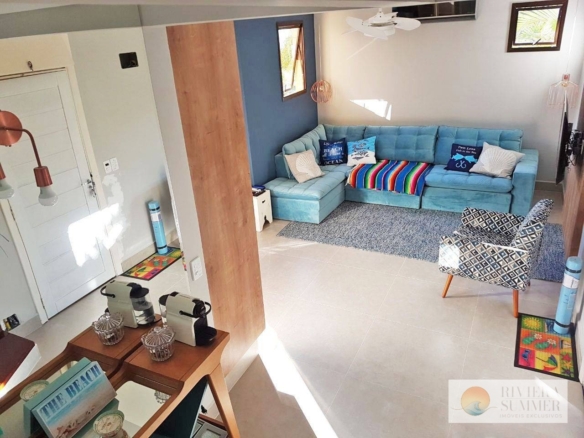 Village com 2 dormitórios à venda, 68 m² por R$ 1.230.000,00 – Riviera Módulo 26 – Bertioga/SP