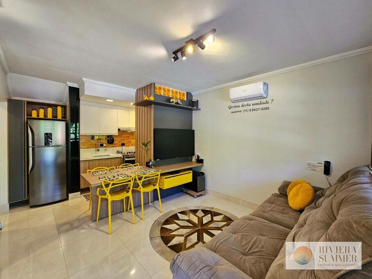 VL0623 Village com 1 dormitório à venda, 55 m² por R$ 850.000,00 – Riviera Módulo 30 – Bertioga/SP