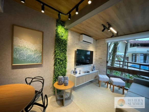 Village com 1 dormitório à venda, 48 m² por R$ 990.000,00 – Riviera – Módulo 26 – Bertioga/SP