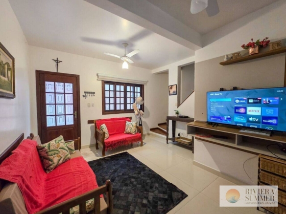Village com 3 dormitórios à venda, 95 m² por R$ 1.200.000,00 – Riviera Módulo 30 – Bertioga/SP