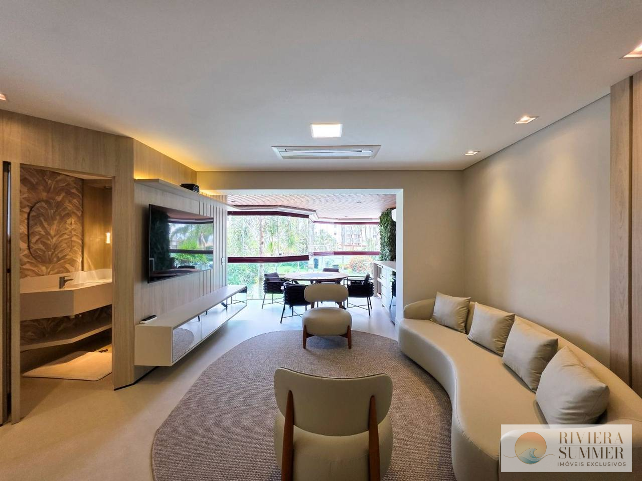 AP5482-SOBQ-03 Apartamento com 4 dormitórios à venda, 195 m² por R$ 8.500.000,00 – Riviera Módulo 6 – Bertioga/SP