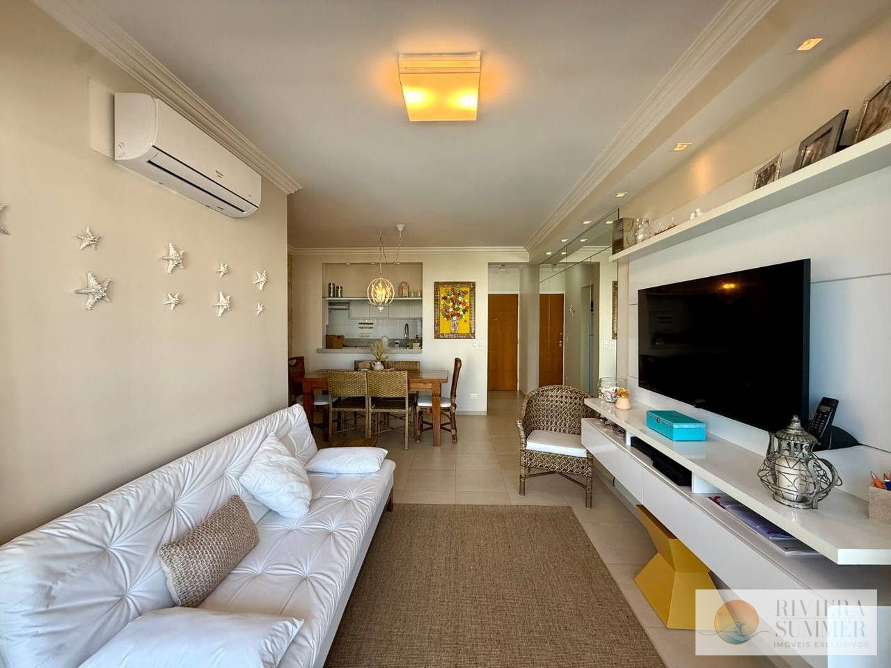 Apartamento com 2 dormitórios à venda, 77 m² por R$ 1.950.000,00 – Riviera Módulo 3 – Bertioga/SP