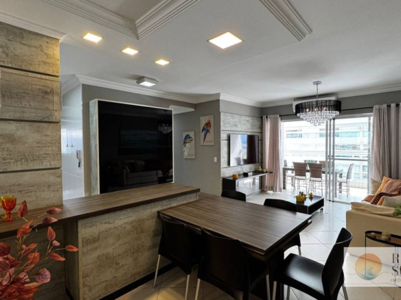 Apartamento com 3 dormitórios à venda, 124 m² por R$ 3.300.000,00 – Riviera – Módulo 8 – Bertioga/SP