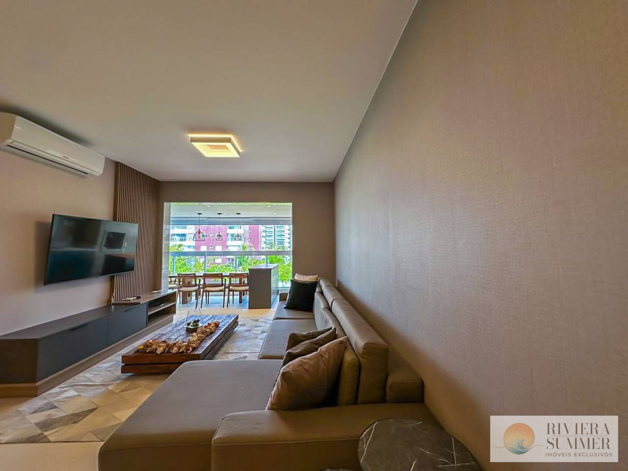 Apartamento com 3 dormitórios à venda, 123 m² por R$ 4.700.000,00 – Riviera Módulo 7 – Bertioga/SP