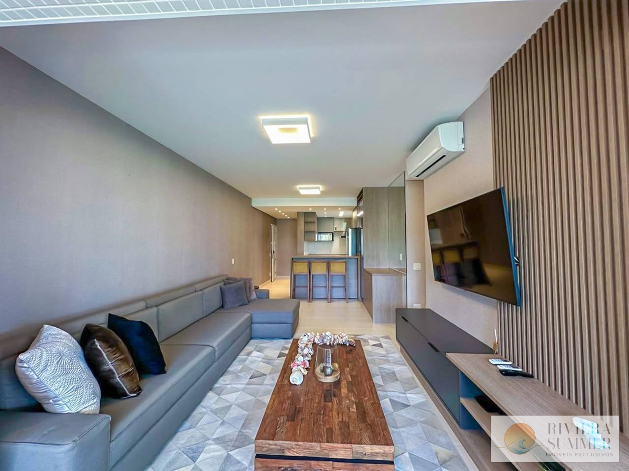Apartamento com 3 dormitórios à venda, 123 m² por R$ 4.700.000,00 – Riviera Módulo 7 – Bertioga/SP