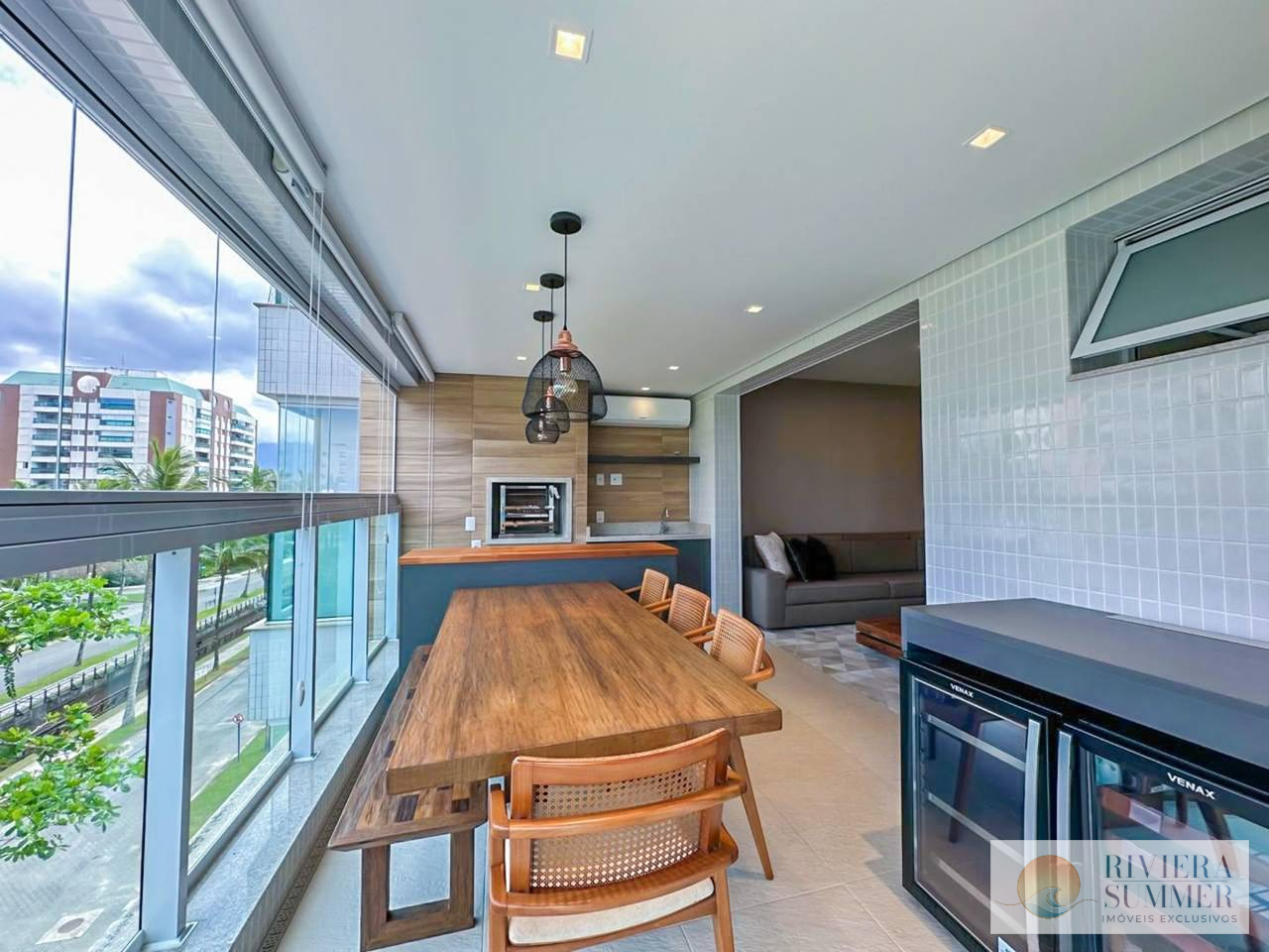 Apartamento com 3 dormitórios à venda, 123 m² por R$ 4.700.000,00 – Riviera Módulo 7 – Bertioga/SP