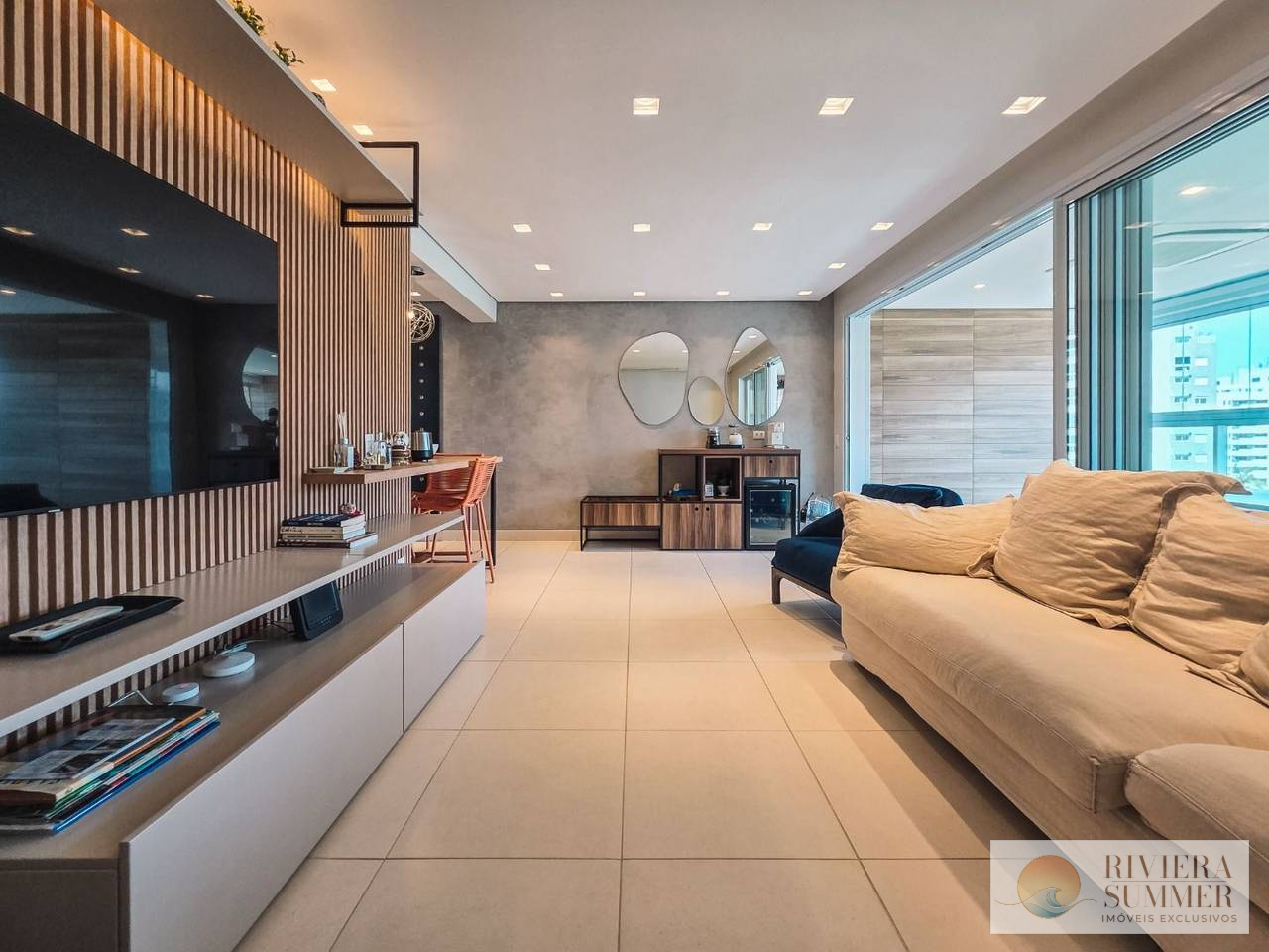 Apartamento com 2 dormitórios à venda, 111 m² por R$ 4.400.000,00 – Riviera Módulo 7 – Bertioga/SP