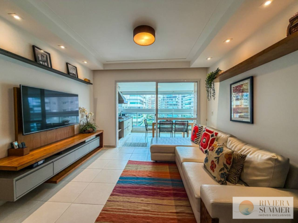 Apartamento com 3 dormitórios à venda, 121 m² por R$ 3.550.000,00 – Riviera Módulo 8 – Bertioga/SP