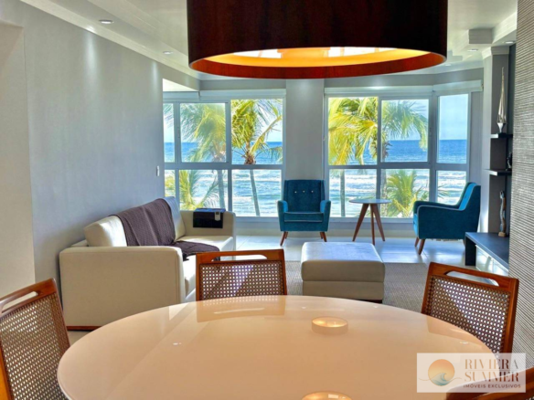 Apartamento com 4 dormitórios à venda, 148 m² por R$ 7.200.000,00 – Riviera Módulo 4 – Bertioga/SP