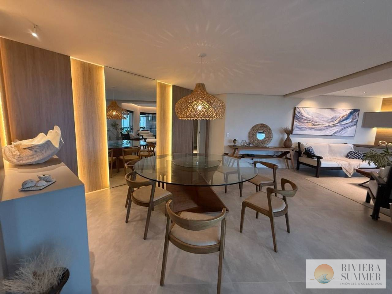 Apartamento com 4 dormitórios à venda, 260 m² por R$ 11.400.000,00 – Riviera Módulo 6 – Bertioga/SP