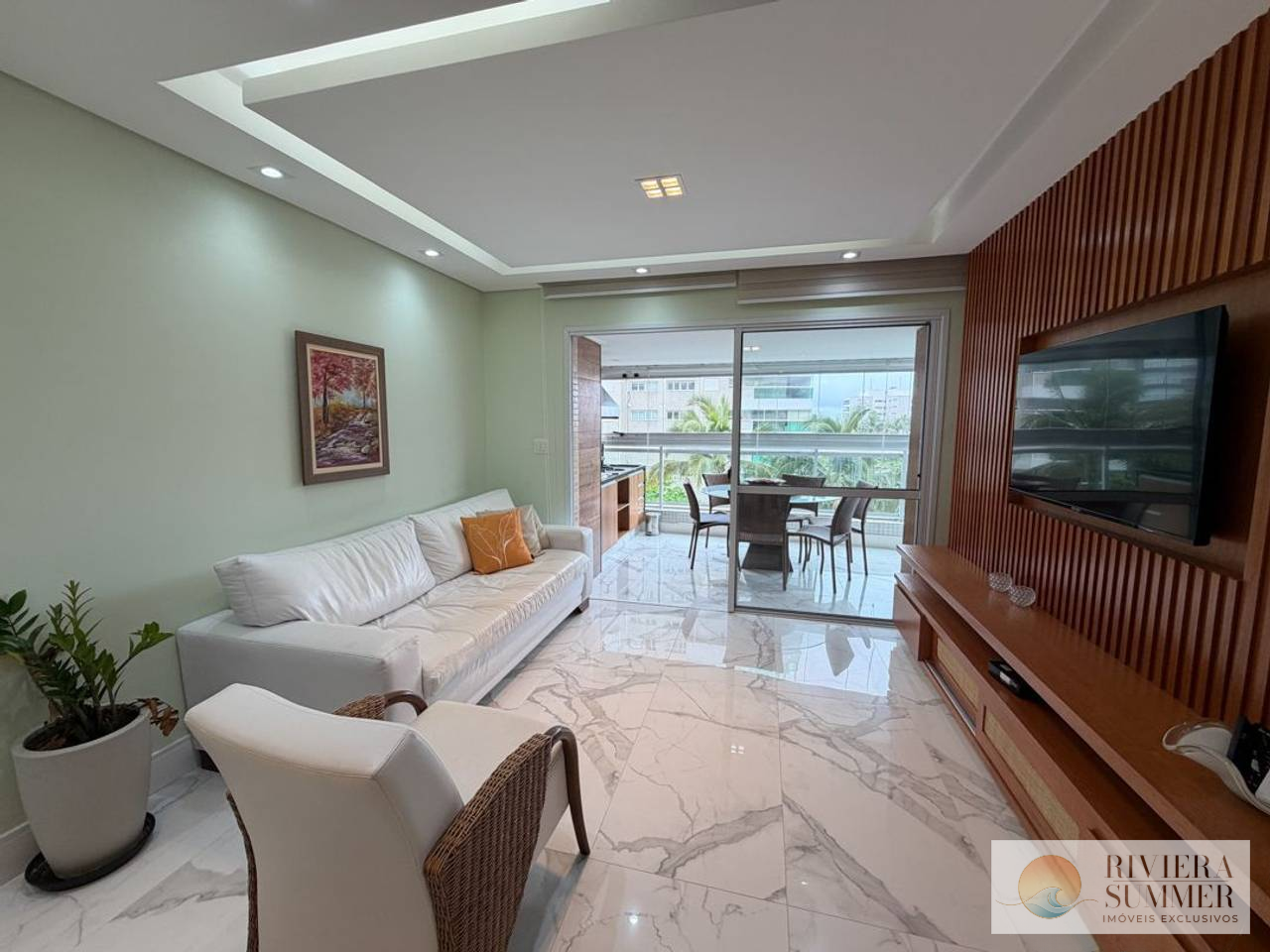 Apartamento com 3 dormitórios à venda, 121 m² por R$ 3.550.000,00 – Riviera Módulo 8 – Bertioga/SP