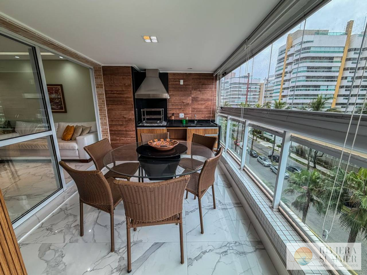 Apartamento com 3 dormitórios à venda, 121 m² por R$ 3.550.000,00 – Riviera Módulo 8 – Bertioga/SP