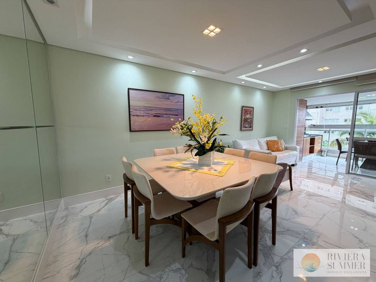 Apartamento com 3 dormitórios à venda, 121 m² por R$ 3.550.000,00 – Riviera Módulo 8 – Bertioga/SP
