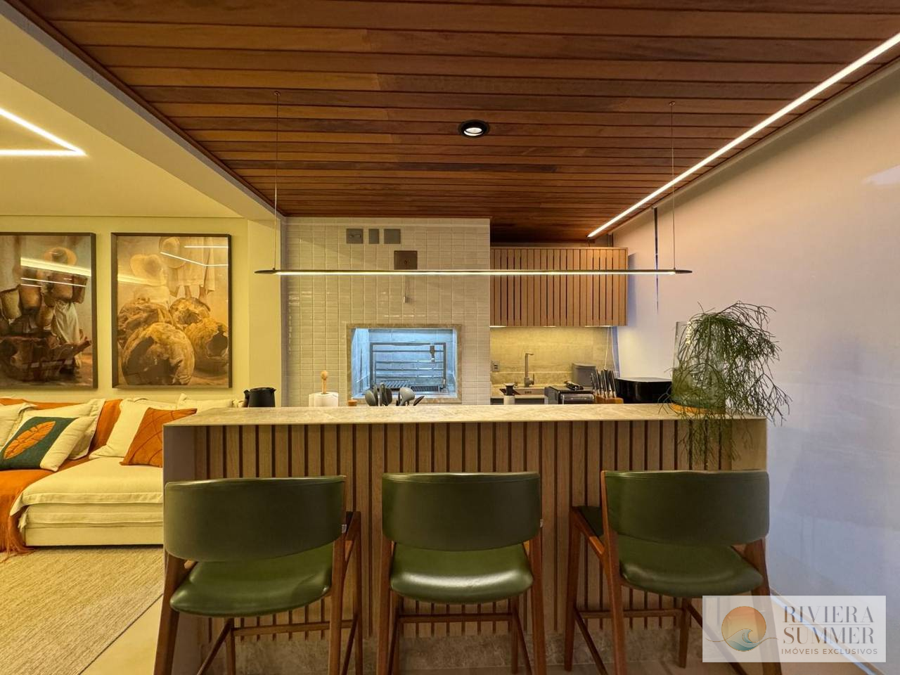 Apartamento com 3 dormitórios à venda, 137 m² por R$ 7.500.000,00 – Riviera Módulo 8 – Bertioga/SP