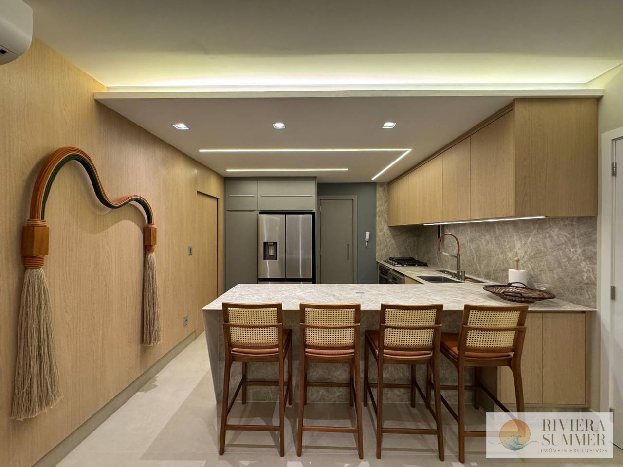 Apartamento com 3 dormitórios à venda, 137 m² por R$ 7.500.000,00 – Riviera Módulo 8 – Bertioga/SP