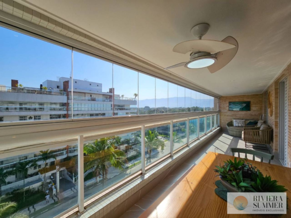 Apartamento com 3 dormitórios à venda, 95 m² por R$ 3.200.000,00 – Riviera – Módulo 8 – Bertioga/SP