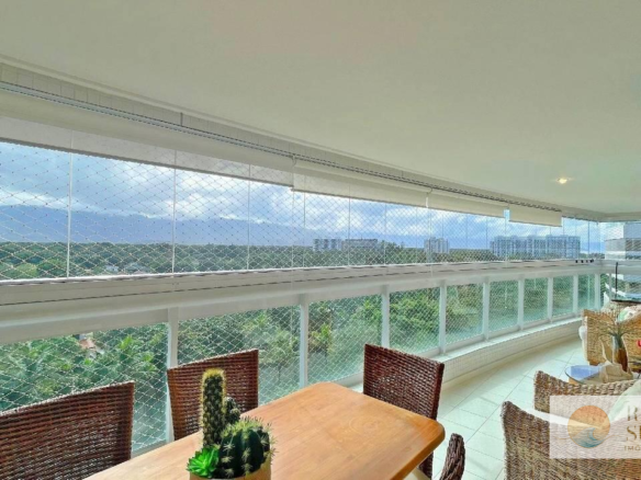 Apartamento com 3 dormitórios à venda, 121 m² por R$ 3.300.000,00 – Riviera Módulo 8 – Bertioga/SP