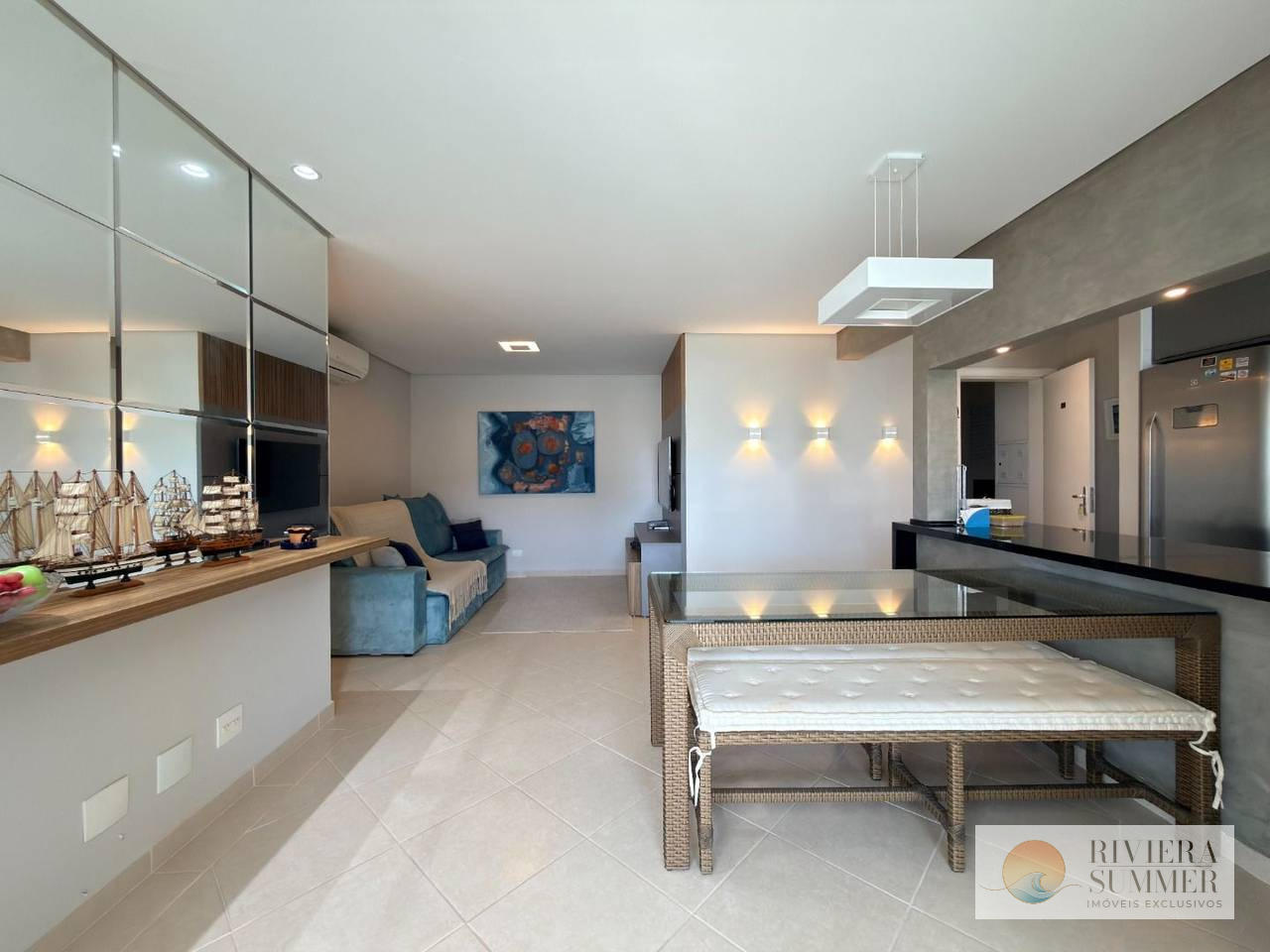 AP8492-SOBQ-08 Apartamento com 3 dormitórios à venda, 125 m² por R$ 3.500.000,00 – Riviera Módulo 8 – Bertioga/SP