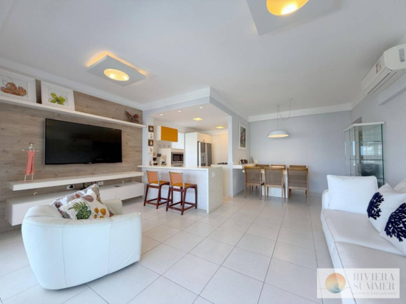 Apartamento com 3 dormitórios à venda, 134 m² por R$ 4.500.000,00 – Riviera Módulo 7 – Bertioga/SP