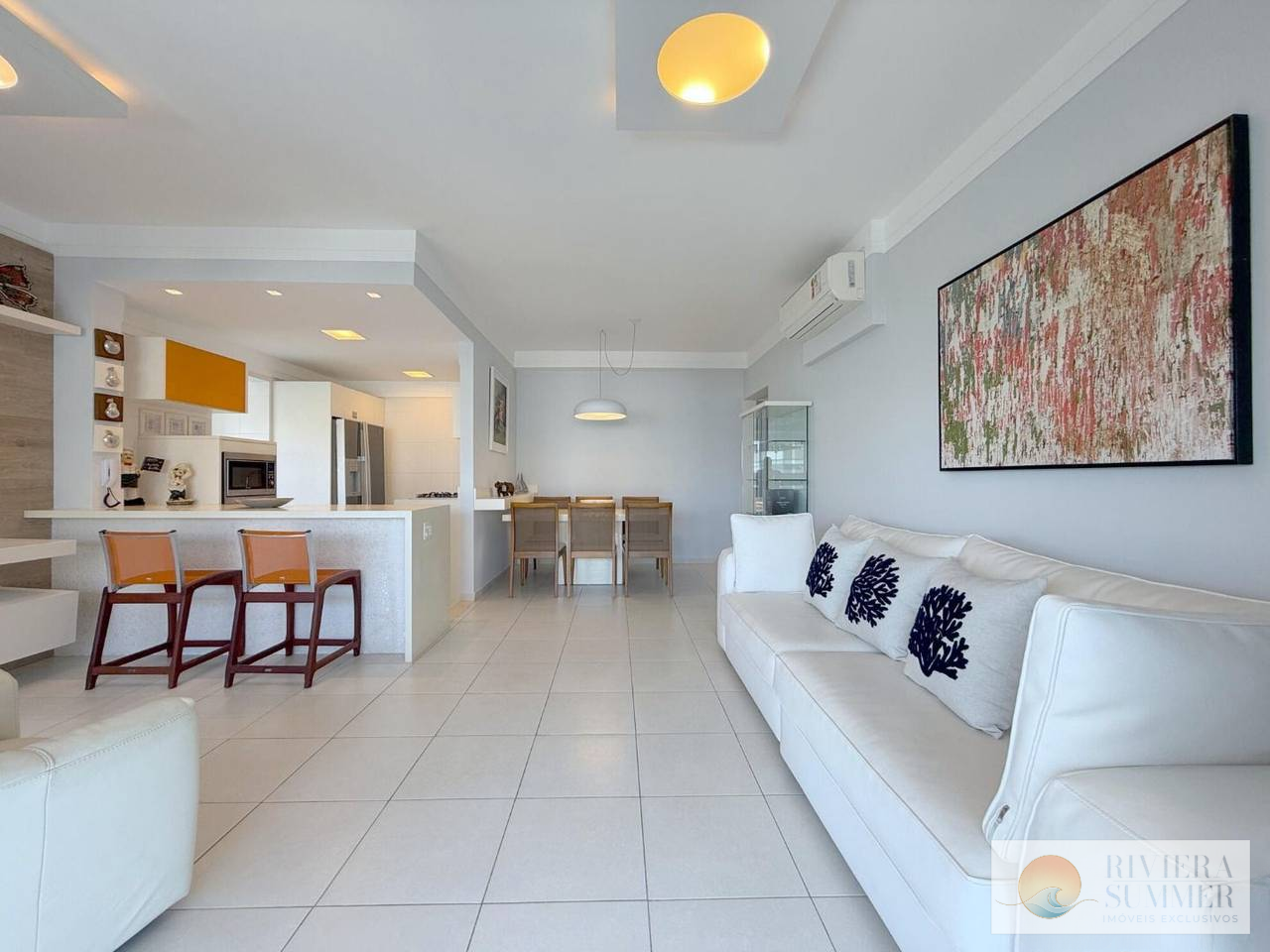 Apartamento com 3 dormitórios à venda, 134 m² por R$ 4.500.000,00 – Riviera Módulo 7 – Bertioga/SP