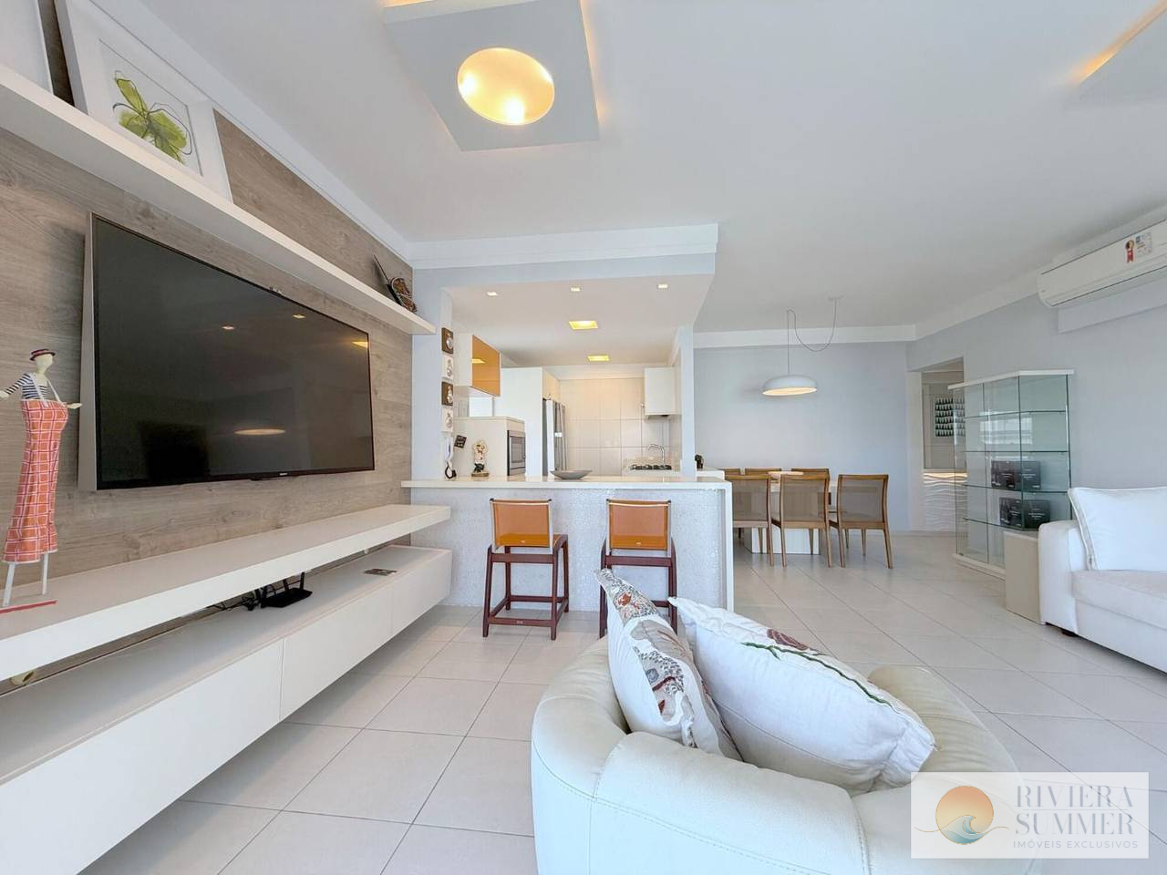 Apartamento com 3 dormitórios à venda, 134 m² por R$ 4.500.000,00 – Riviera Módulo 7 – Bertioga/SP