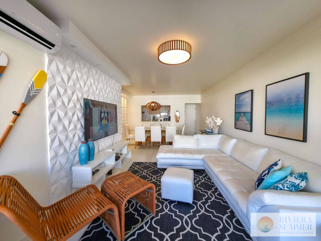 Apartamento com 4 dormitórios à venda, 121 m² por R$ 2.890.000,00 – Riviera Módulo 3 – Bertioga/SP