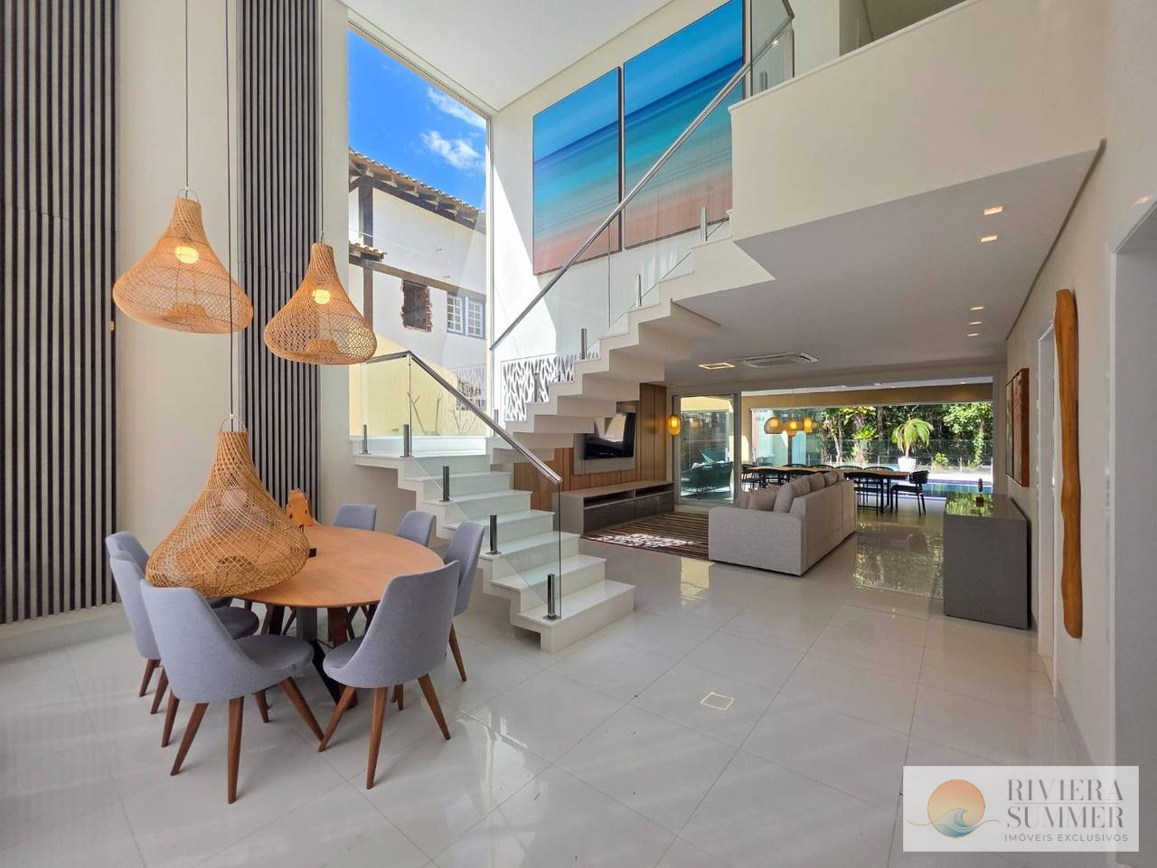 Casa com 5 dormitórios à venda, 420 m² por R$ 8.300.000,00 – Riviera Módulo 21 – Bertioga/SP