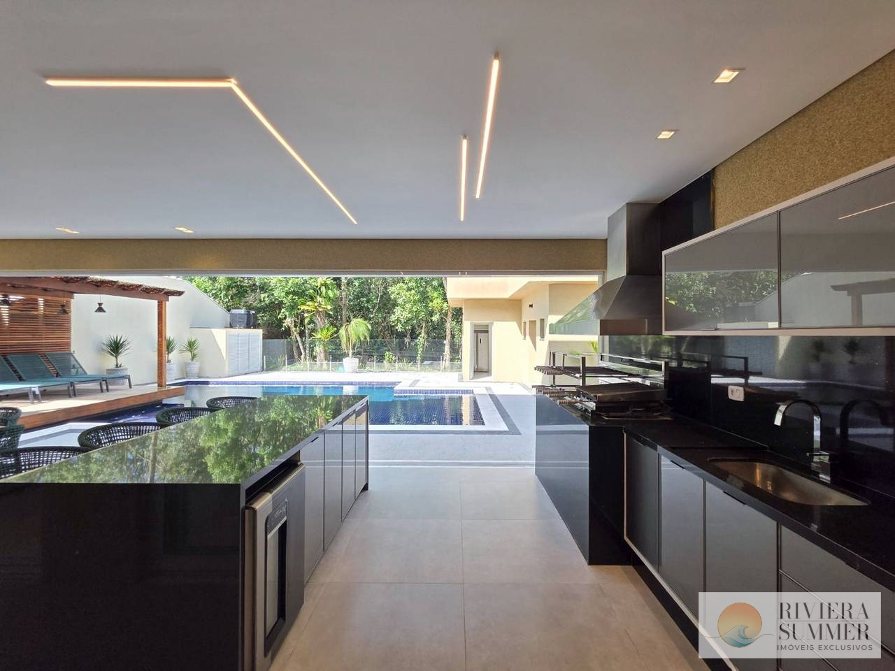 Casa com 5 dormitórios à venda, 420 m² por R$ 8.300.000,00 – Riviera Módulo 21 – Bertioga/SP