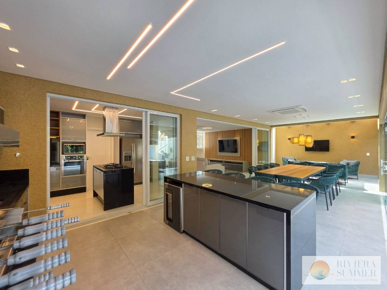 Casa com 5 dormitórios à venda, 420 m² por R$ 8.300.000,00 – Riviera Módulo 21 – Bertioga/SP