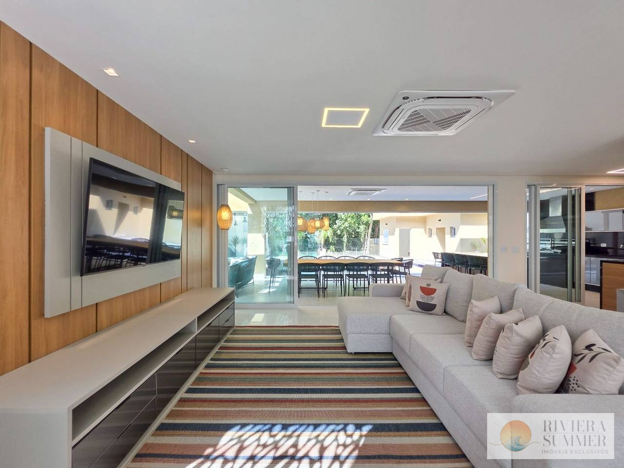 Casa com 5 dormitórios à venda, 420 m² por R$ 8.300.000,00 – Riviera Módulo 21 – Bertioga/SP