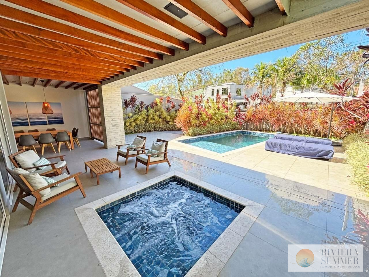 Casa com 4 dormitórios à venda, 300 m² por R$ 4.500.000,00 – Riviera Módulo 18 – Bertioga/SP