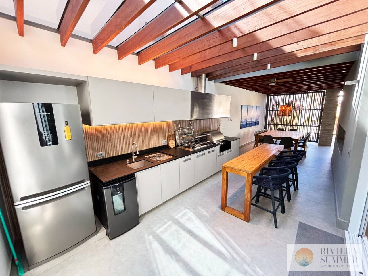 Casa com 4 dormitórios à venda, 300 m² por R$ 4.500.000,00 – Riviera Módulo 18 – Bertioga/SP