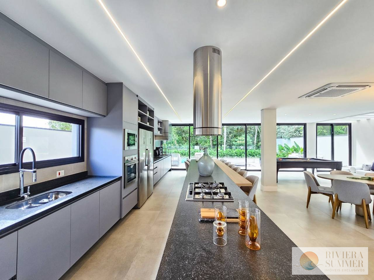 Casa com 6 dormitórios à venda, 420 m² por R$ 14.900.000,00 – Riviera Módulo 11 – Bertioga/SP