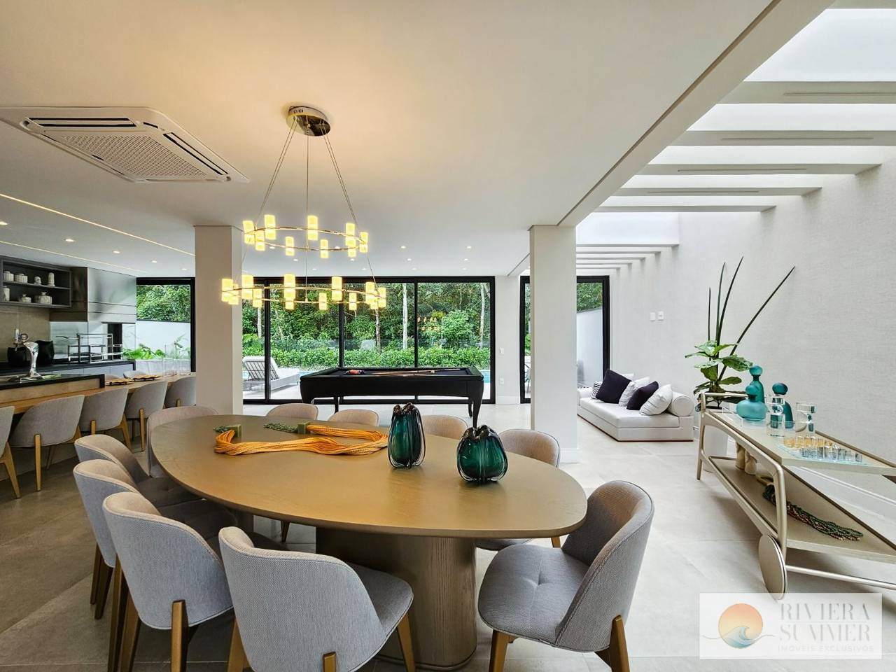 Casa com 6 dormitórios à venda, 420 m² por R$ 14.900.000,00 – Riviera Módulo 11 – Bertioga/SP