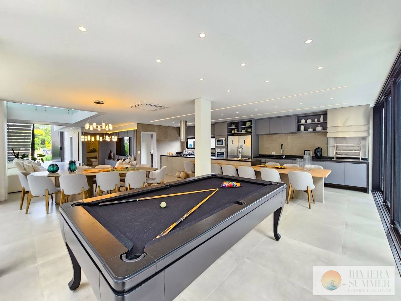 Casa com 6 dormitórios à venda, 420 m² por R$ 14.900.000,00 – Riviera Módulo 11 – Bertioga/SP