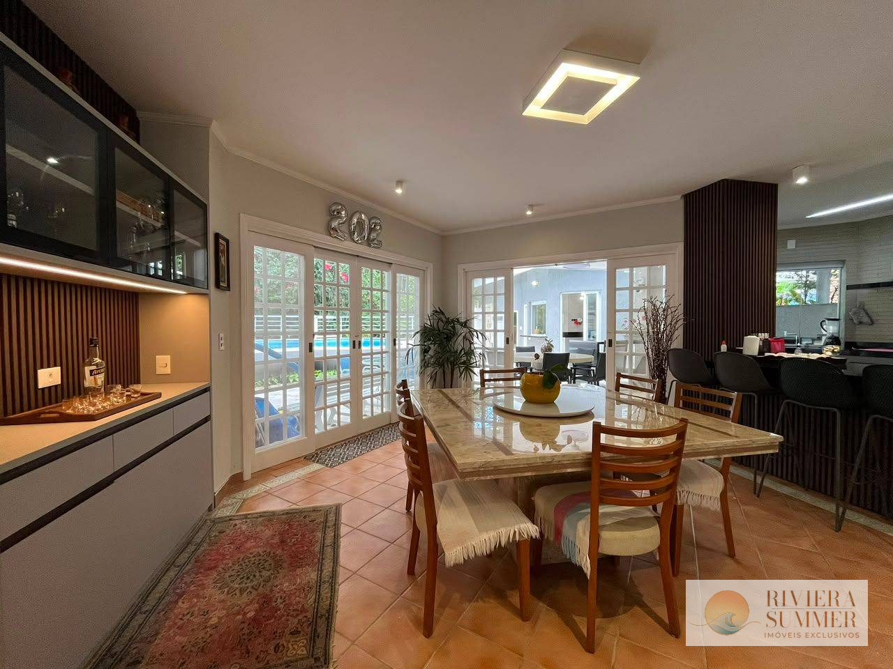 Casa com 5 dormitórios à venda, 350 m² por R$ 6.500.000,00 – Riviera Módulo 21 – Bertioga/SP