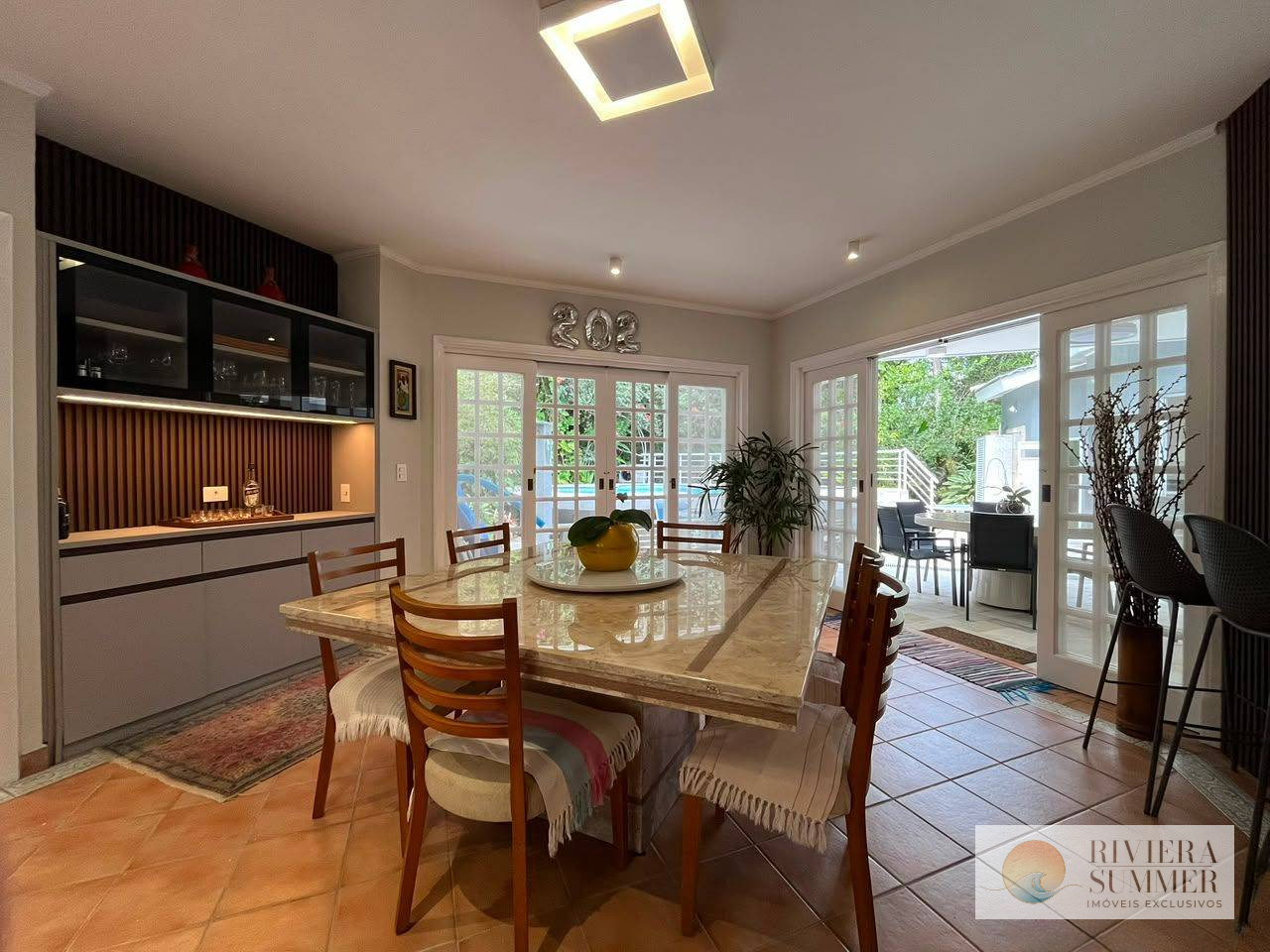 Casa com 5 dormitórios à venda, 350 m² por R$ 6.500.000,00 – Riviera Módulo 21 – Bertioga/SP