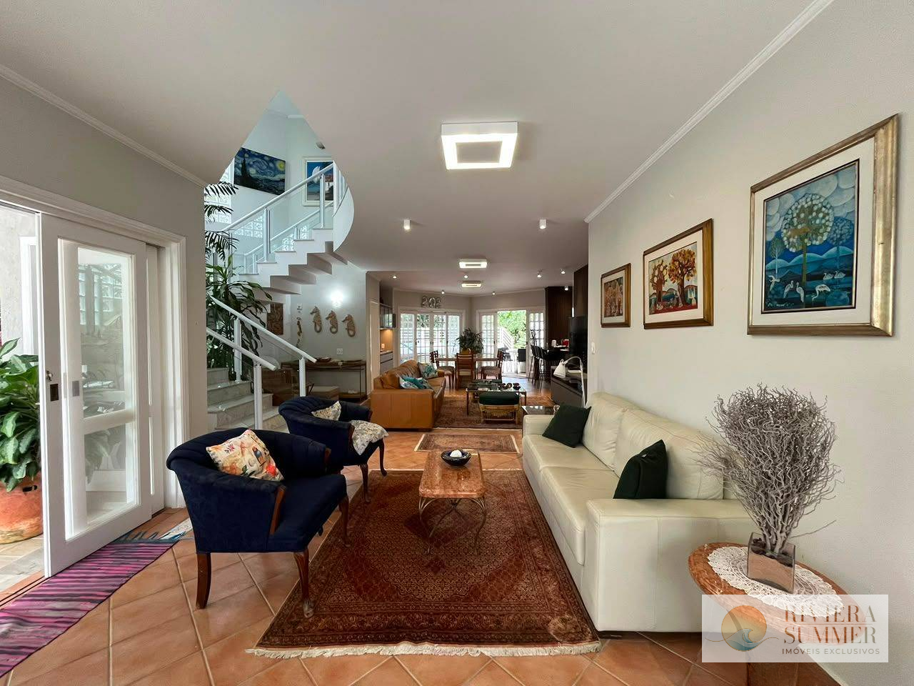 Casa com 5 dormitórios à venda, 350 m² por R$ 6.500.000,00 – Riviera Módulo 21 – Bertioga/SP