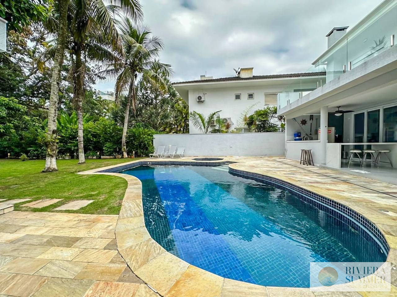 Casa com 5 dormitórios à venda, 540 m² por R$ 12.000.000,00 – Riviera Módulo 3 – Bertioga/SP