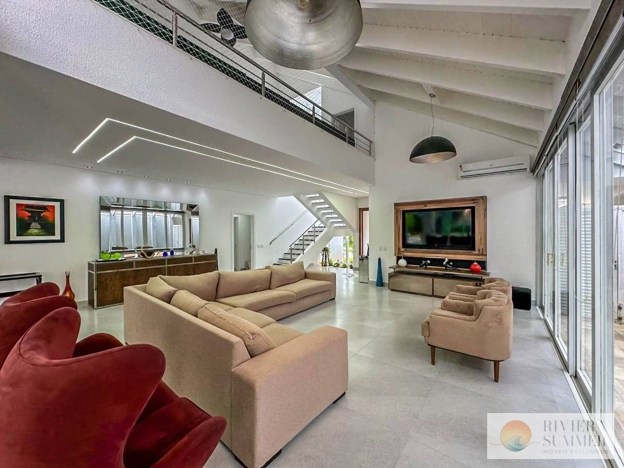 Casa com 5 dormitórios à venda, 540 m² por R$ 12.000.000,00 – Riviera Módulo 3 – Bertioga/SP