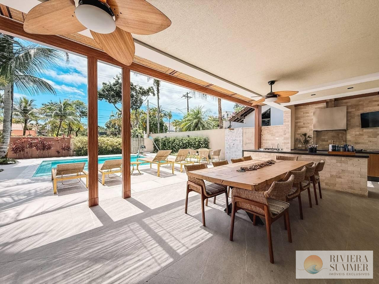 Casa com 5 dormitórios à venda, 395 m² por R$ 10.850.000,00 – Riviera Módulo 19 – Bertioga/SP