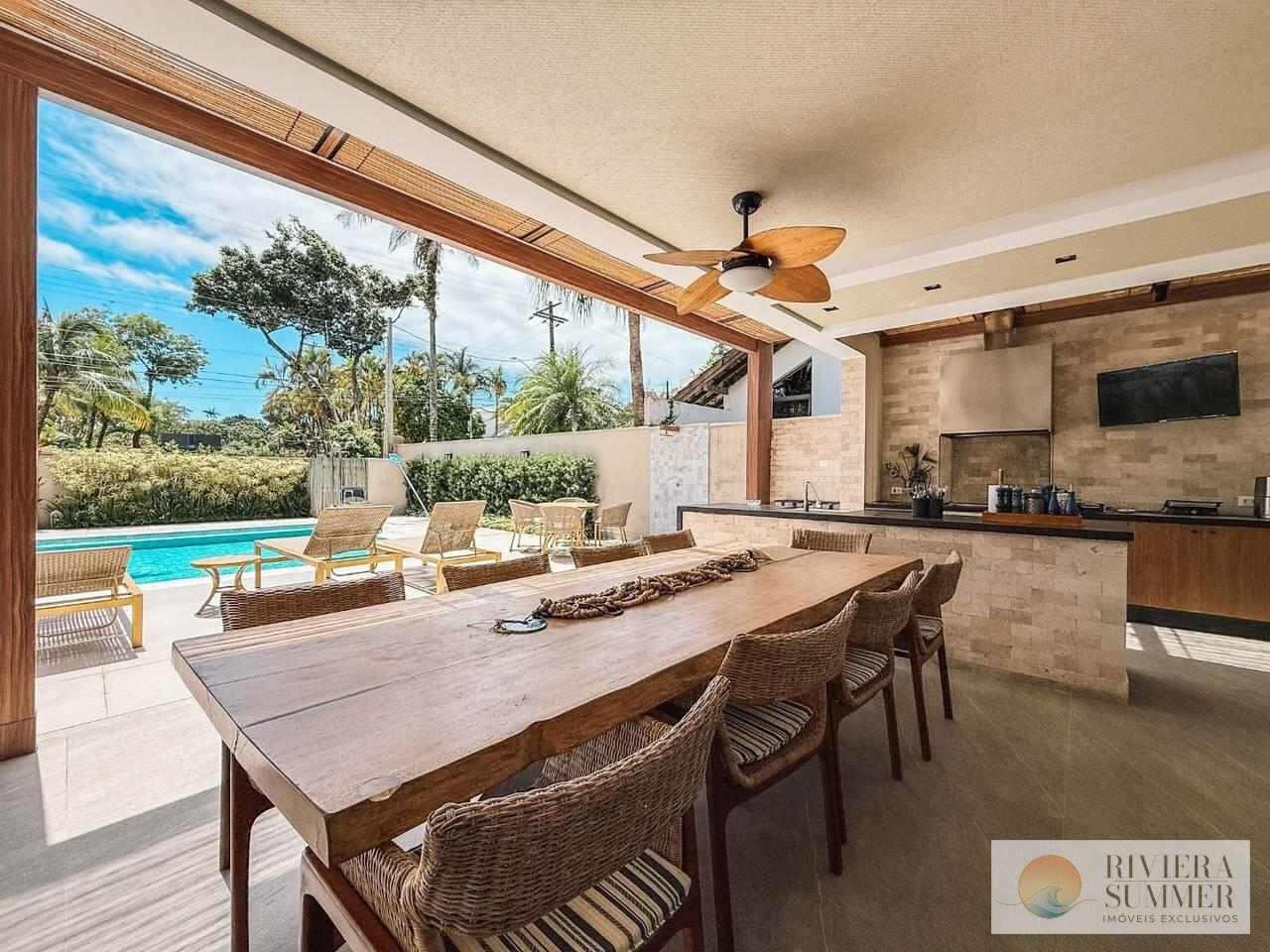 Casa com 5 dormitórios à venda, 395 m² por R$ 10.850.000,00 – Riviera Módulo 19 – Bertioga/SP