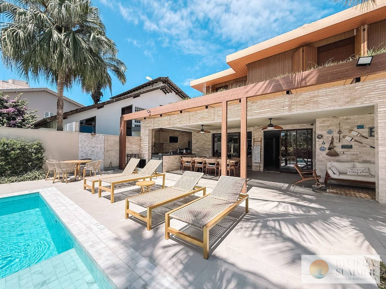 Casa com 5 dormitórios à venda, 395 m² por R$ 10.850.000,00 – Riviera Módulo 19 – Bertioga/SP